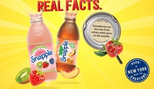 Snapple panel from website